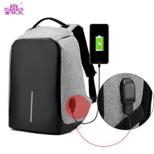 Load image into Gallery viewer, Anti Theft Laptop Backpack - 15in with USB CHARGE PORT